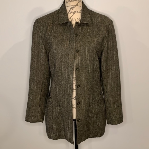 Vintage Toff’s wool blend tweed jacket or blazer fully lined 4 - Picture 1 of 11